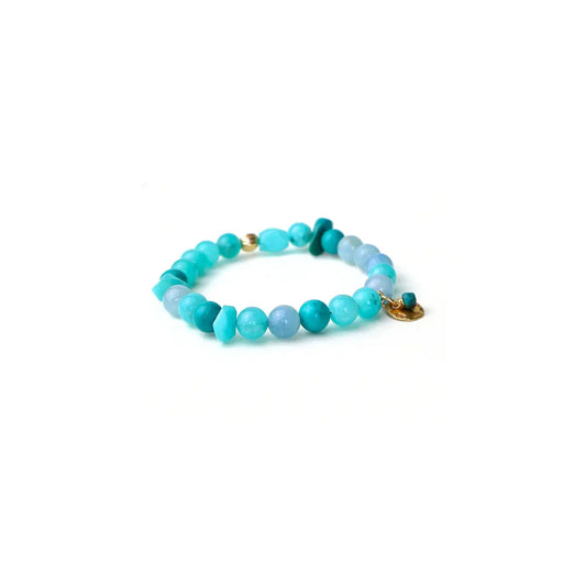 Turquoise Agate Harmony Bracelet - Image #1